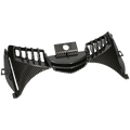 Grille face avant haut de Piaggio Zip SP , zip 4T , zip 2000 haute brillance carbon