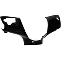 Cache guidon Piaggio Zip 2000 , zip 4T , zip sp noir métallisé brillant