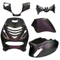 Kit carénage SP look Piaggio Zip mat dragon caméléon 5 pièces zip sp , zip 2000 , zip 4T