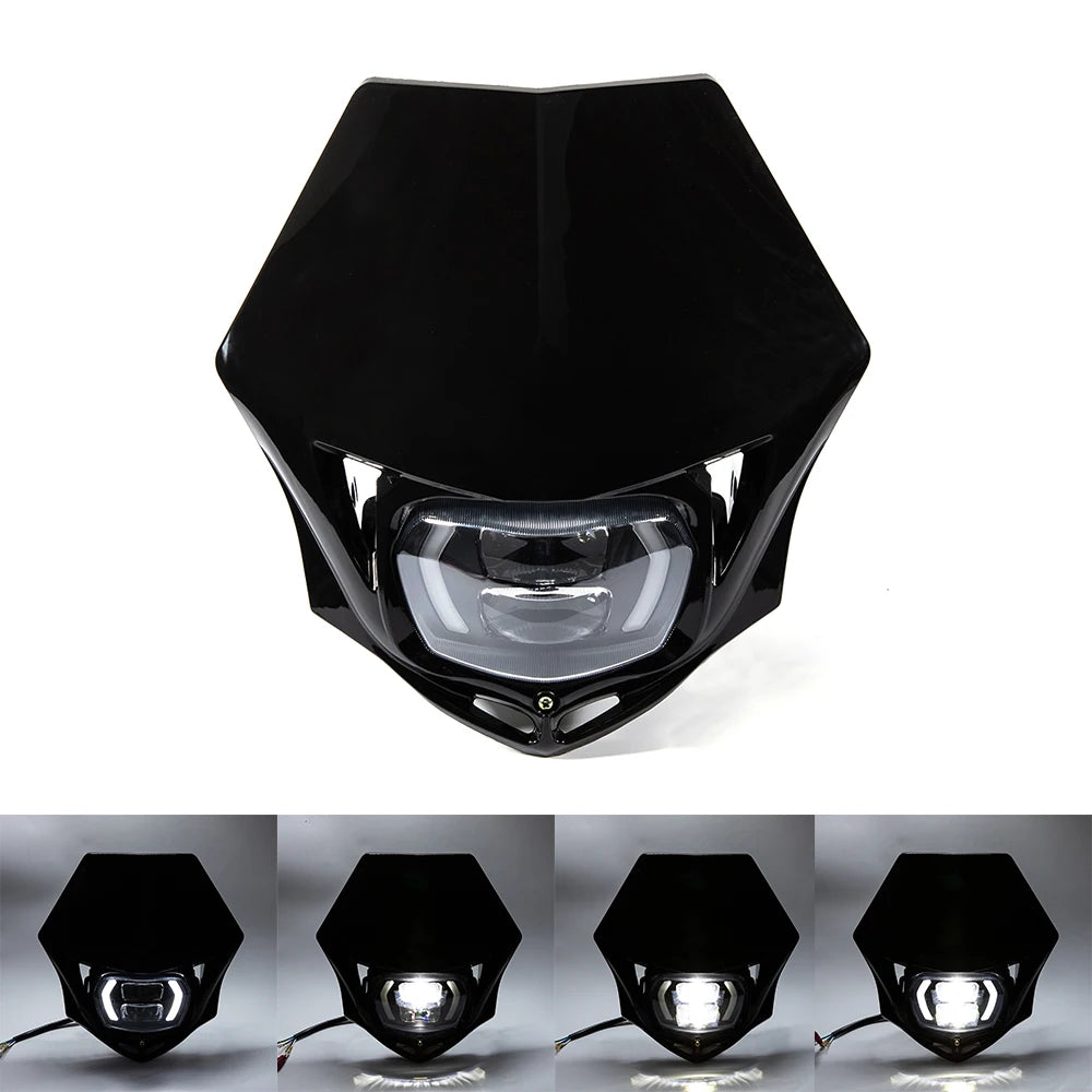 PLAQUE DE PHARE AVANT POUR MOTO UNIVERSEL