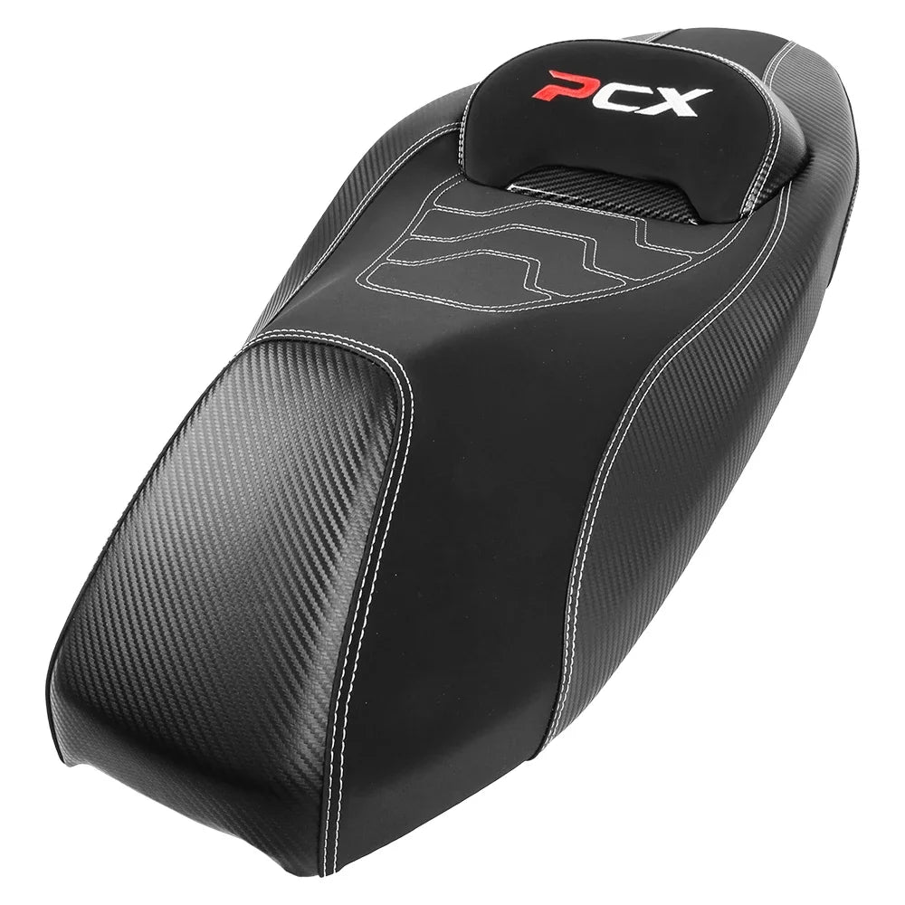 Housse de coussin de siège de moto antidérapante, pour Honda PCX160 PCX 160 2018 – 2023 2024 2025, tapis de selle intégré pour conducteur et passagers