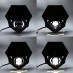 PLAQUE DE PHARE AVANT POUR MOTO UNIVERSEL