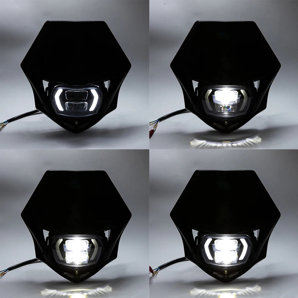 PLAQUE DE PHARE AVANT POUR MOTO UNIVERSEL
