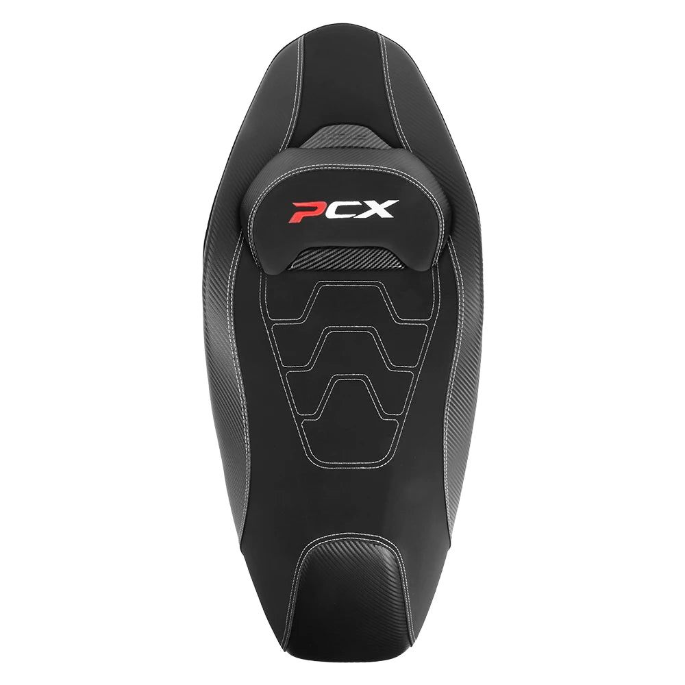 Housse de coussin de siège de moto antidérapante, pour Honda PCX160 PCX 160 2018 – 2023 2024 2025, tapis de selle intégré pour conducteur et passagers