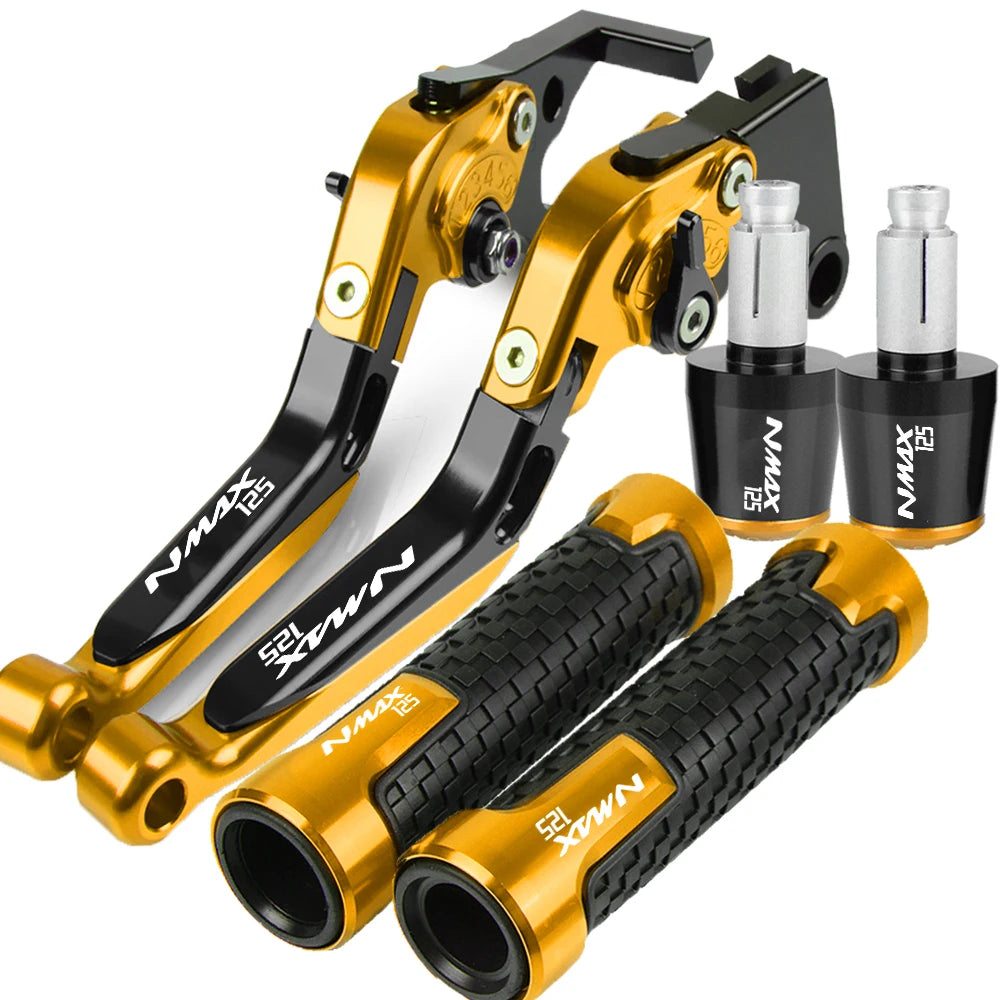 leviers d'embrayage de frein de moto extrémités de poignée de guidon2024 2023 pour YAMAHA NMAX125 NMAX N MAX 125 N-MAX 2015-2022 2021 2020