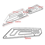 PLAQUES DE CALE PIEDS POUR YAMAHA TMAX530 TMAX 530 T-MAX 530 2012 2013 2014 2015-2016