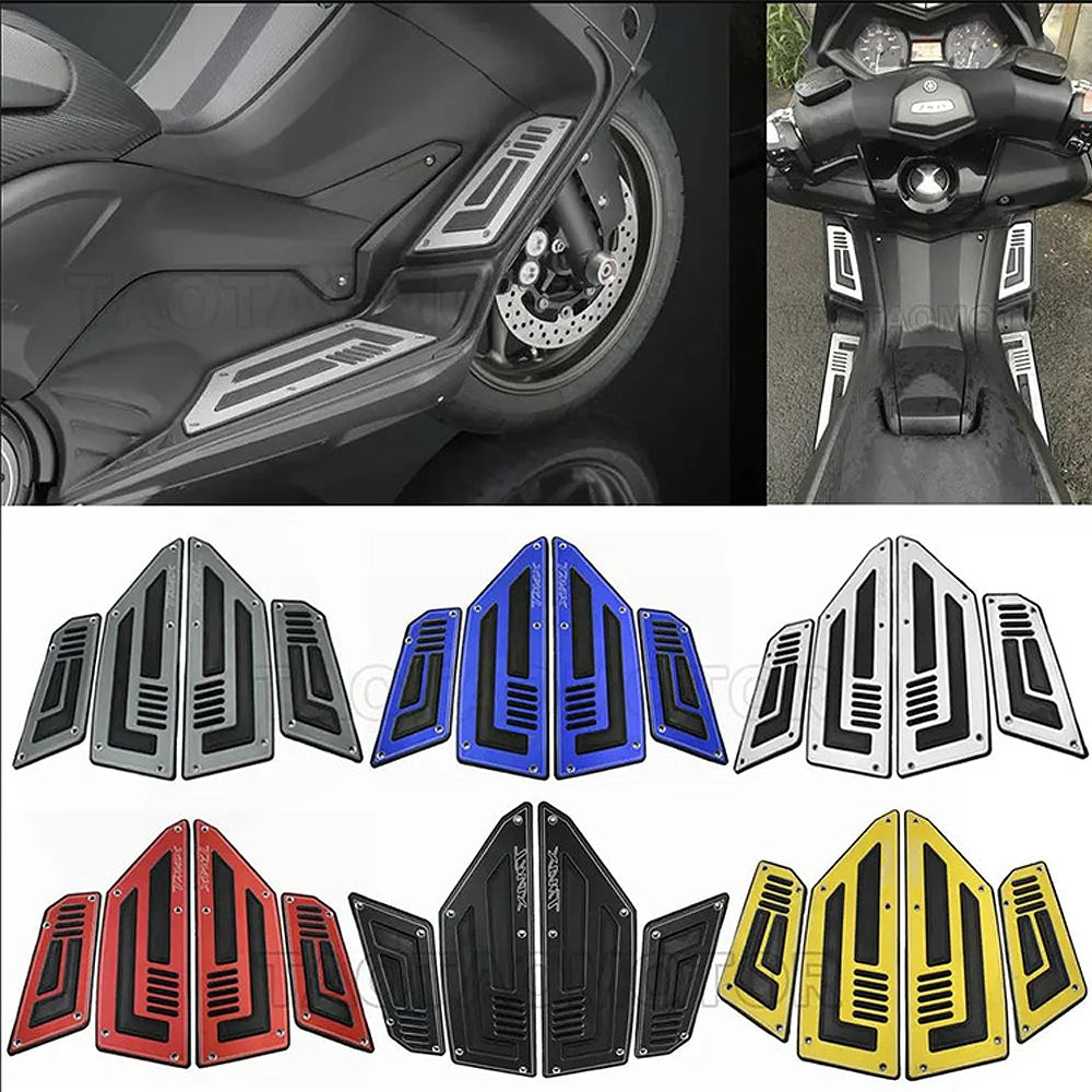 PLAQUES DE CALE PIEDS POUR YAMAHA TMAX530 TMAX 530 T-MAX 530 2012 2013 2014 2015-2016
